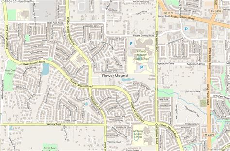flower mound utilities|flower mound tx map.